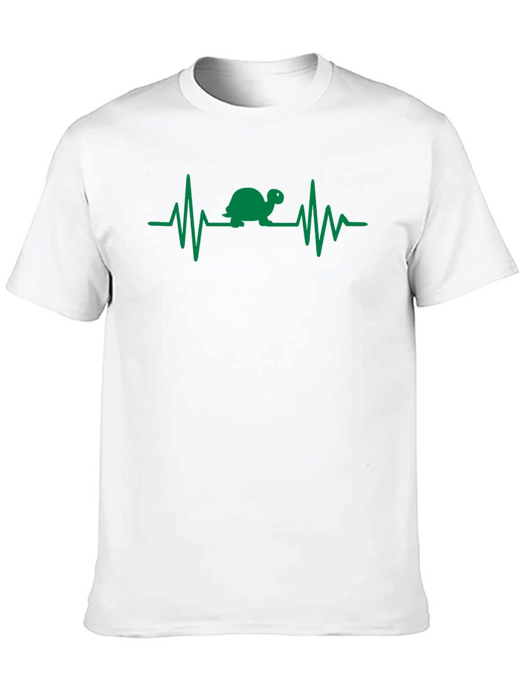 Turtle Heartbeat T-Shirt - Black