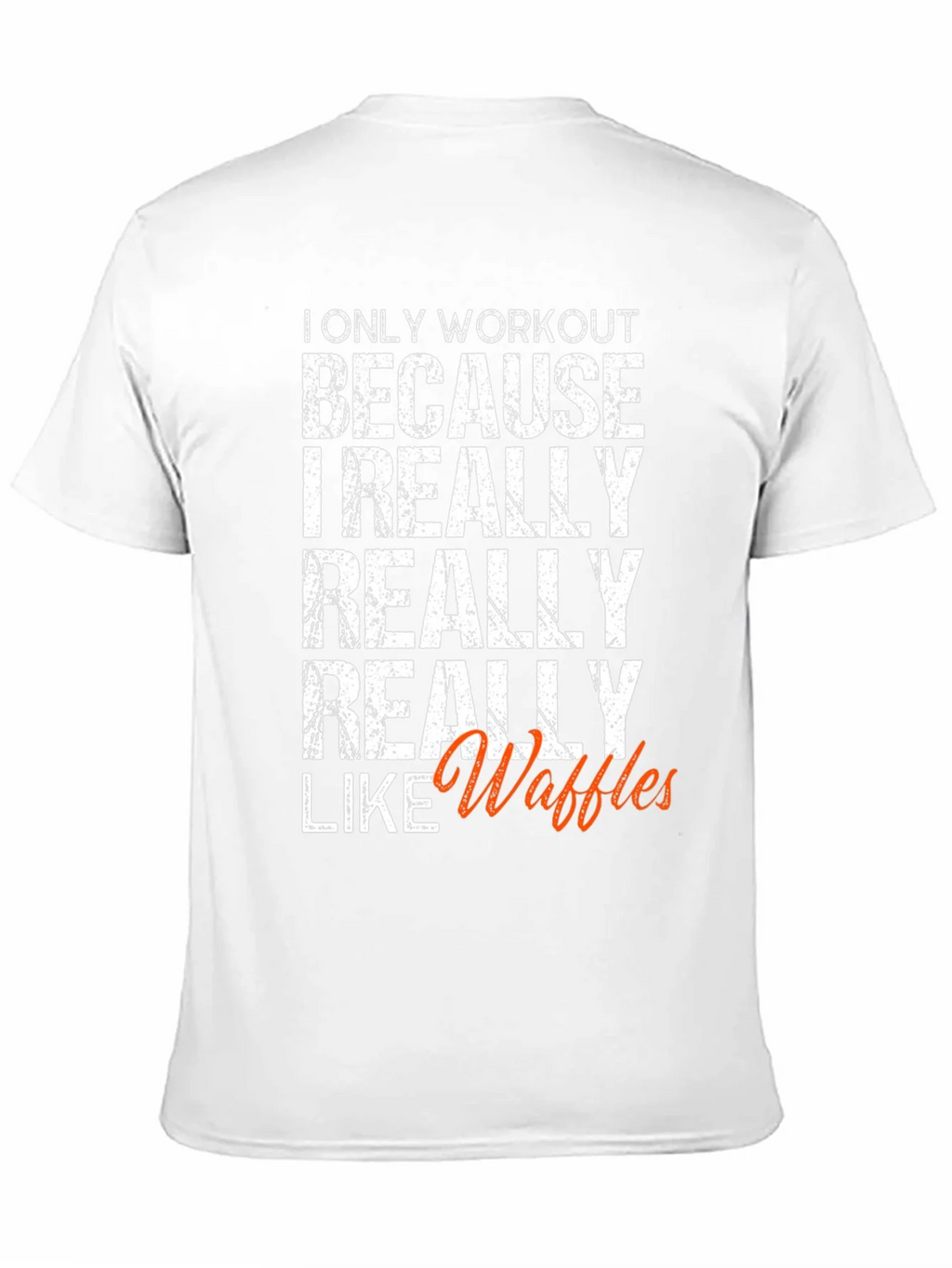 Waffles Workout Graphic Tee