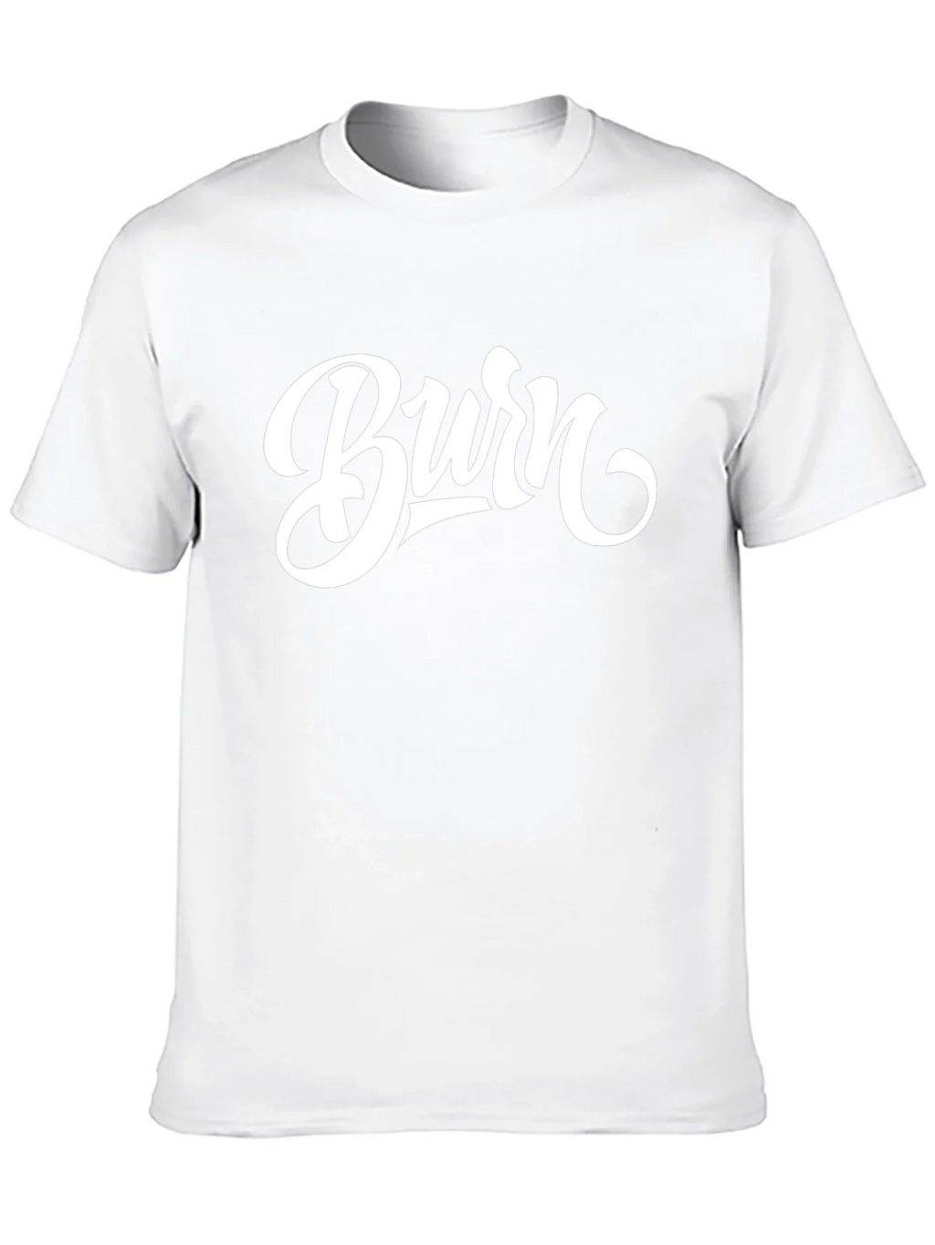 Burn Graphic Tee - Stylish Black T-Shirt