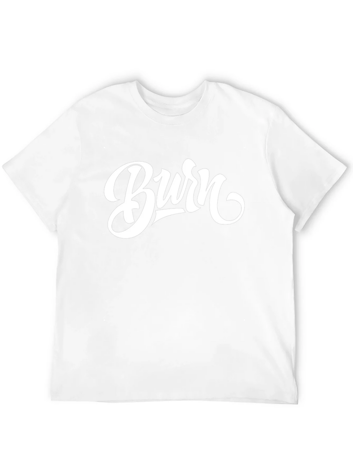 Burn Graphic Tee - Stylish Black T-Shirt