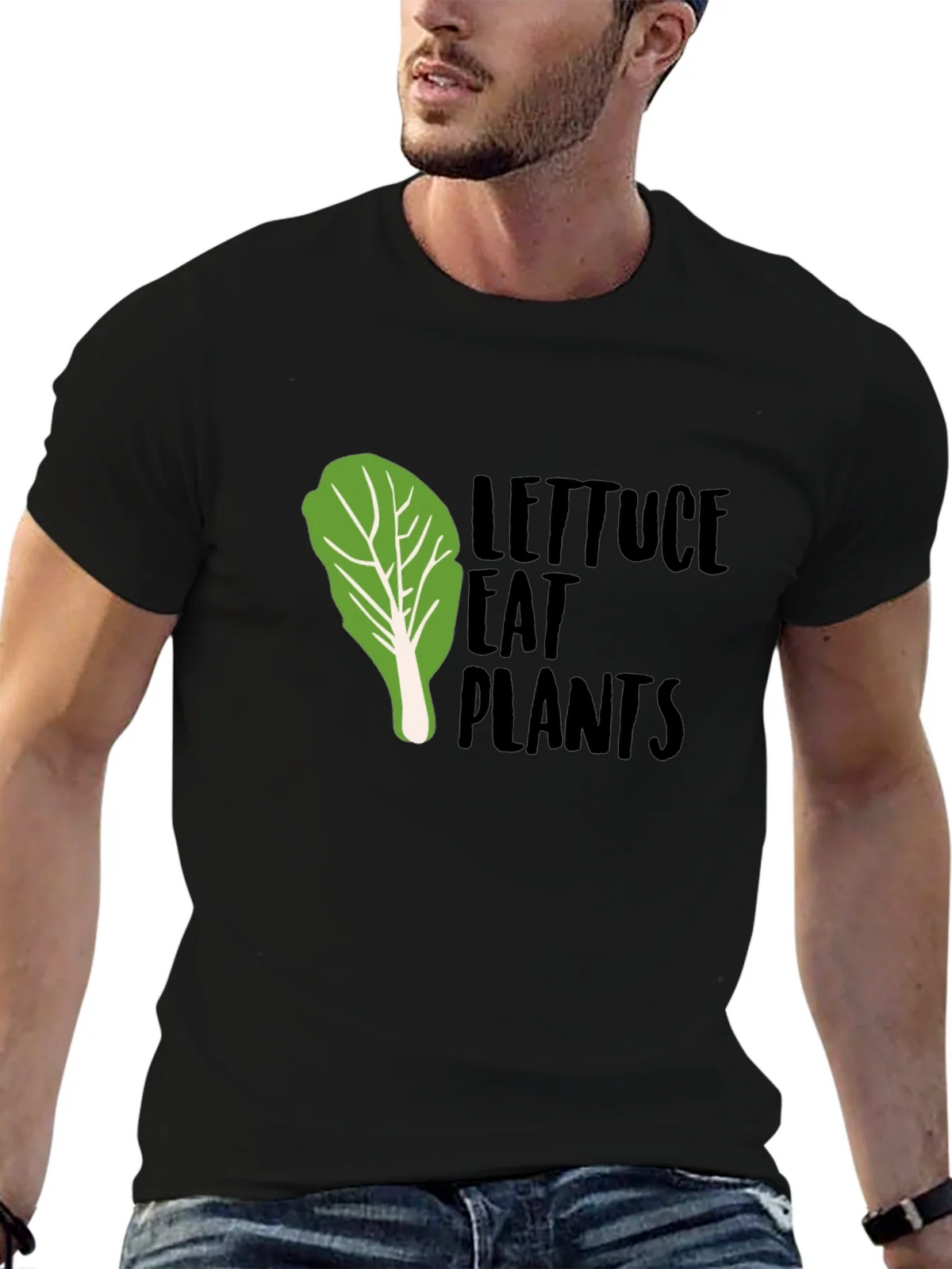 Lettuce Eat Plants Graphic Tee - Vegan T-Shirt