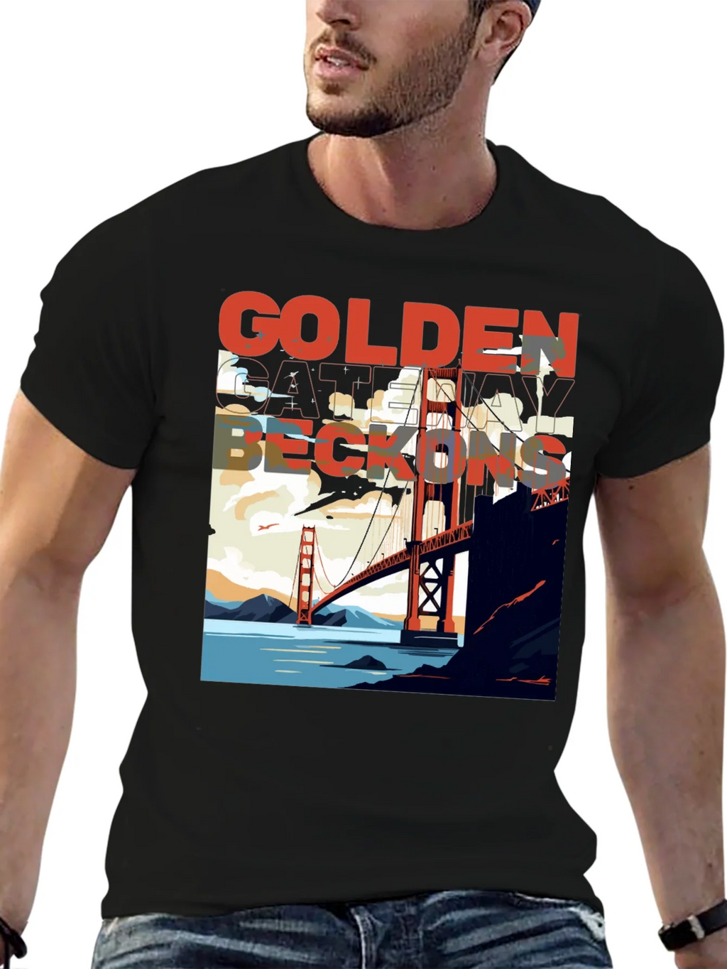 Golden Gate Bridge Graphic Tee