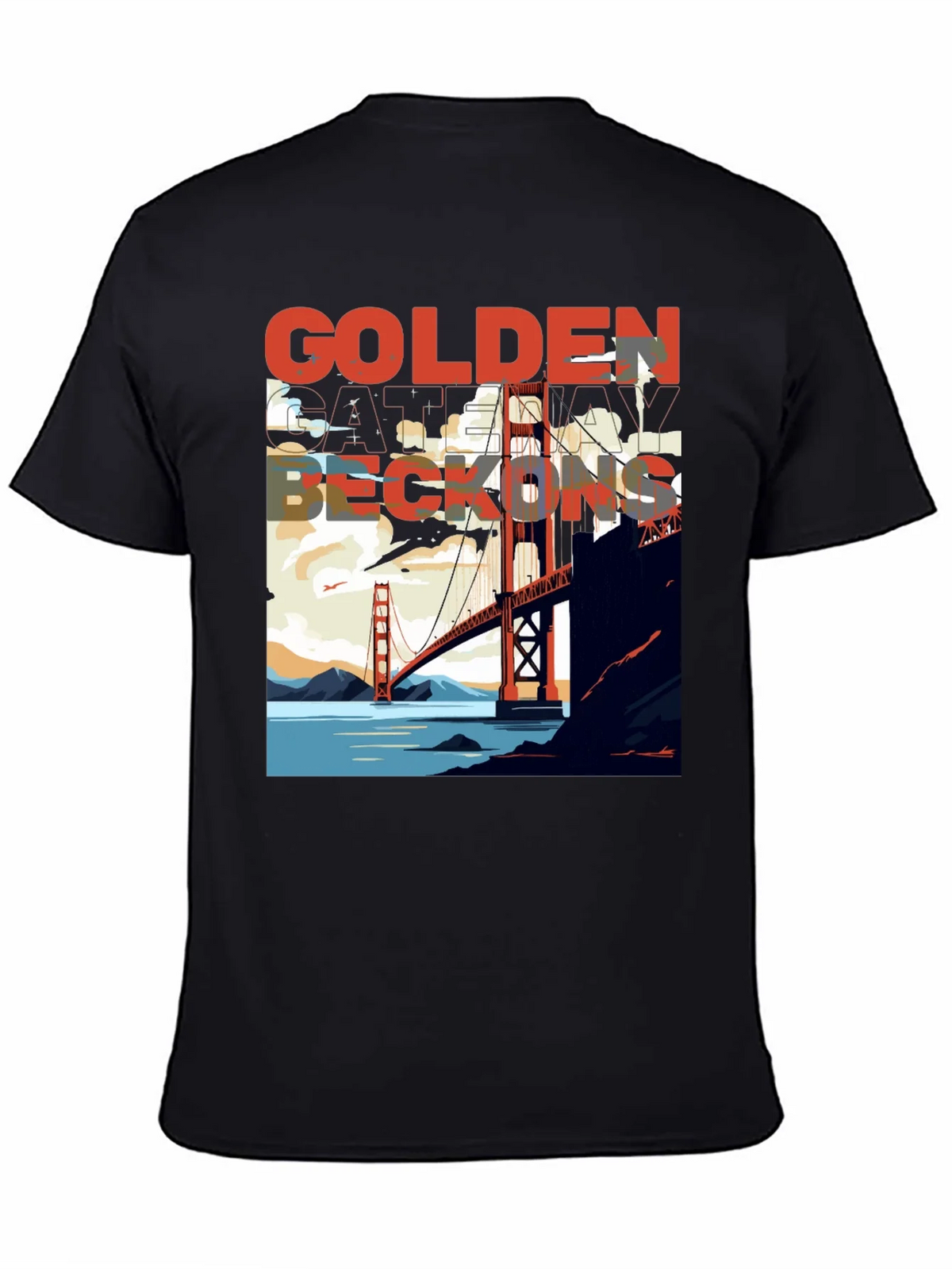 Golden Gate Bridge Graphic Tee