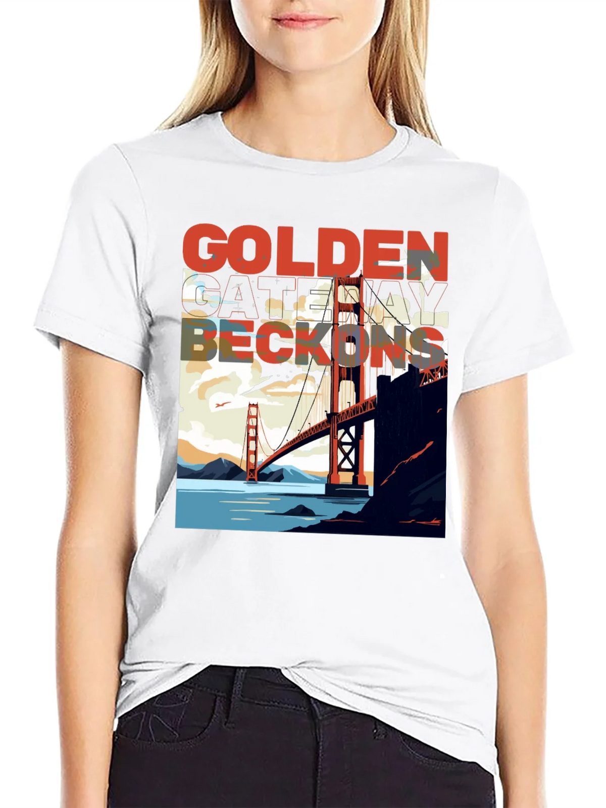 Golden Gate Bridge Graphic Tee