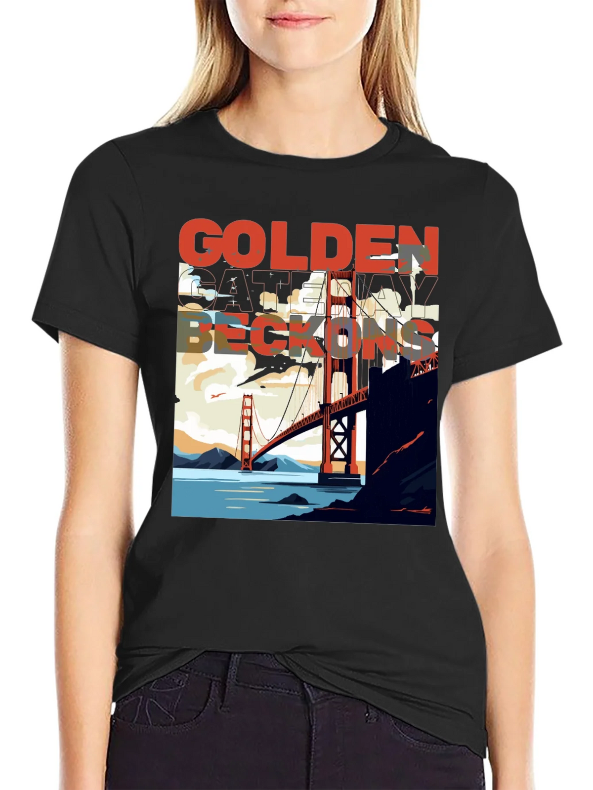Golden Gate Bridge Graphic Tee