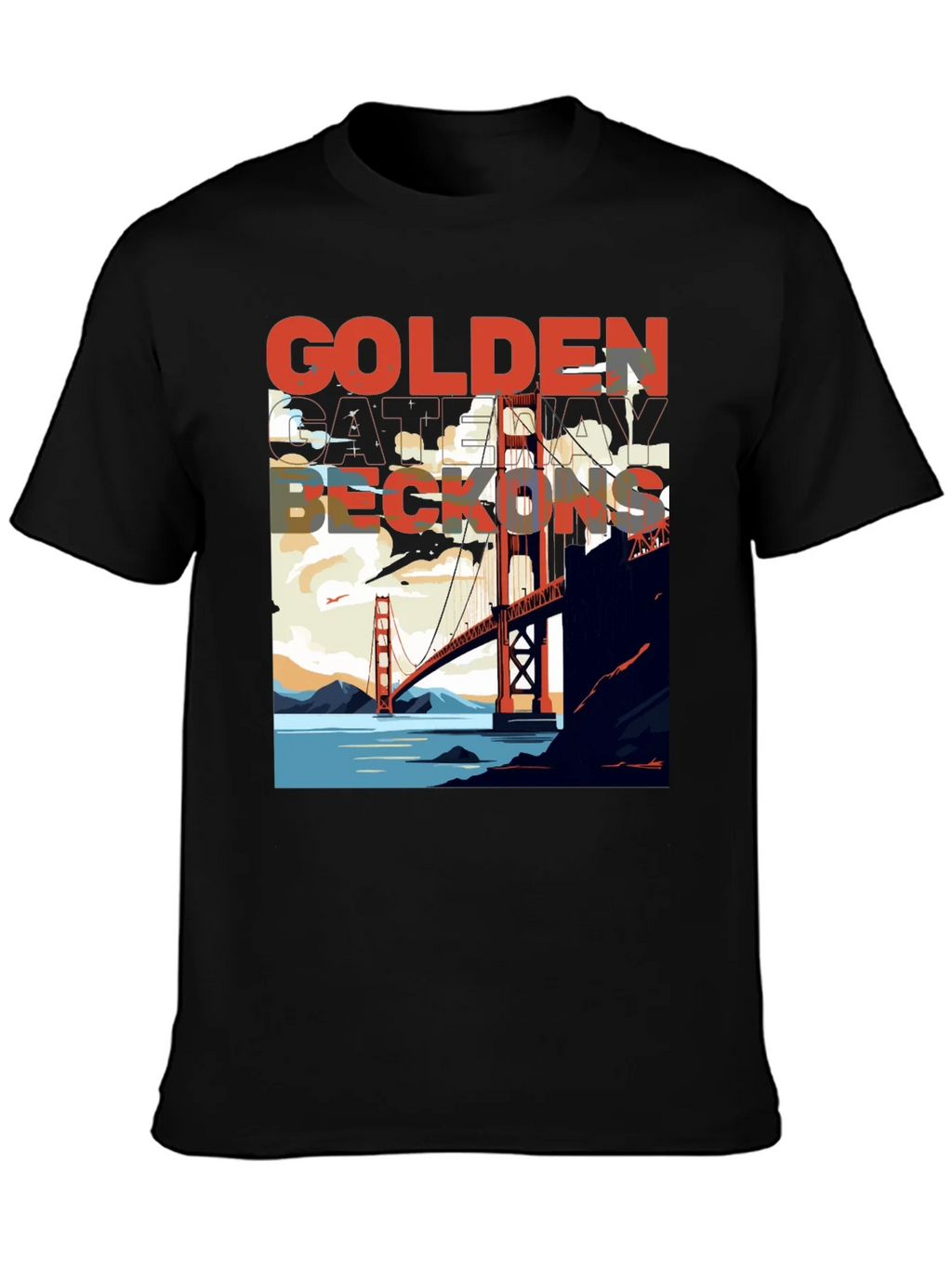 Golden Gate Bridge Graphic Tee