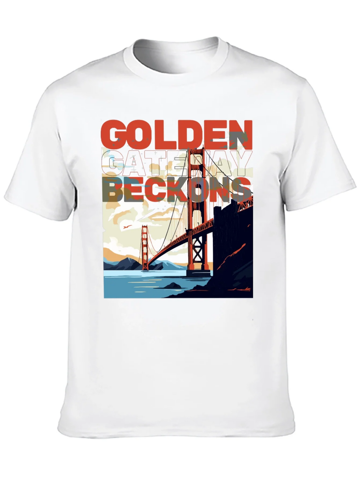 Golden Gate Bridge Graphic Tee