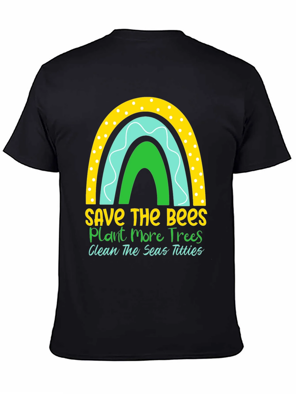 Save the Bees Graphic Tee - Environmental Awareness
