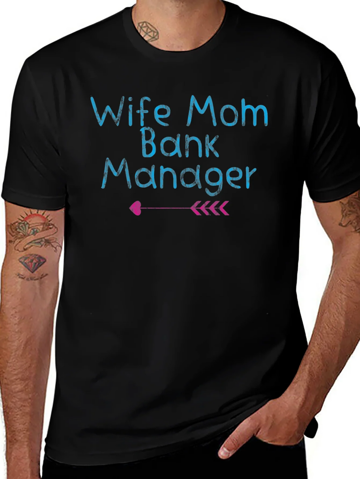 Wife Mom Bank Manager T-Shirt