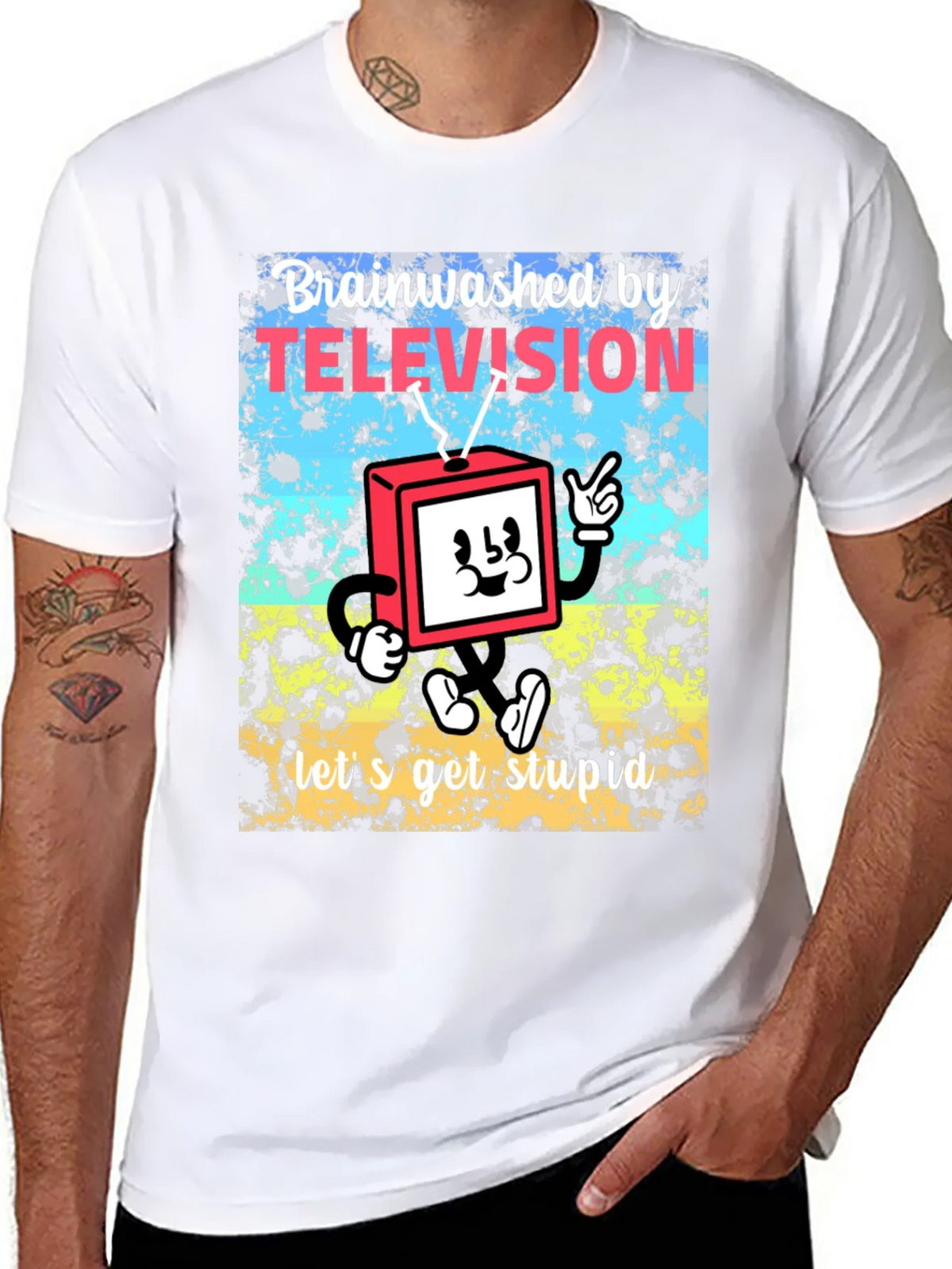 Brainwashed by Television T-Shirt