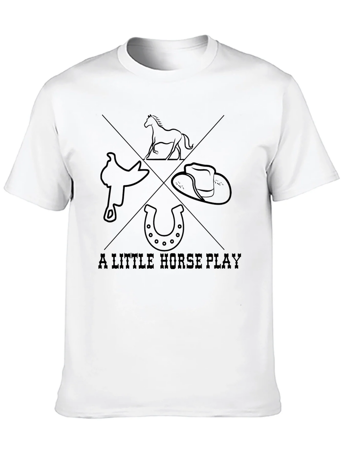 A Little Horse Play Graphic Tee