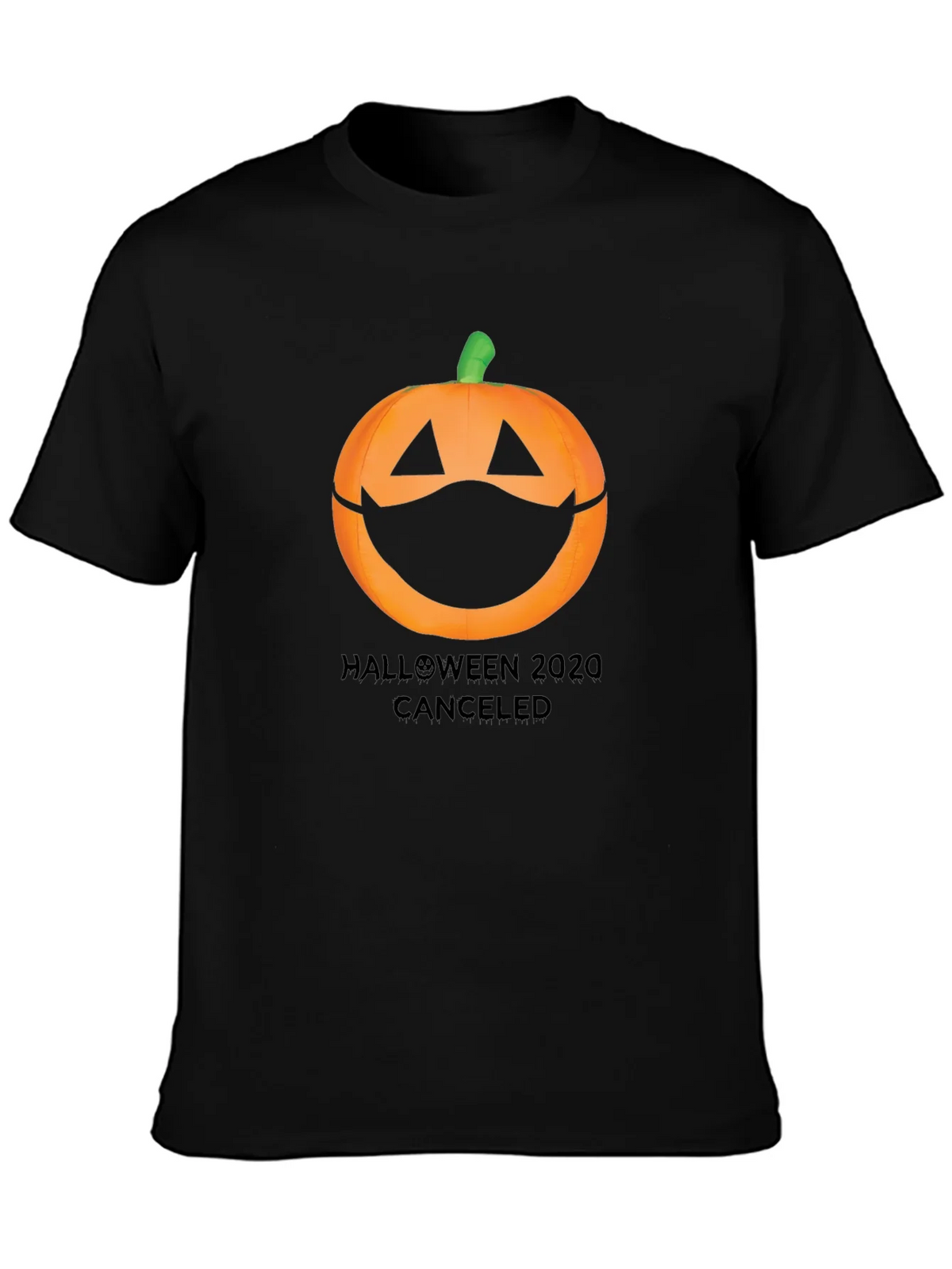 Halloween 2020 Canceled Pumpkin Mask Tee