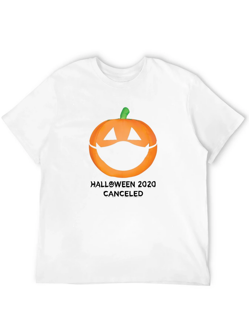 Halloween 2020 Canceled Pumpkin Mask Tee
