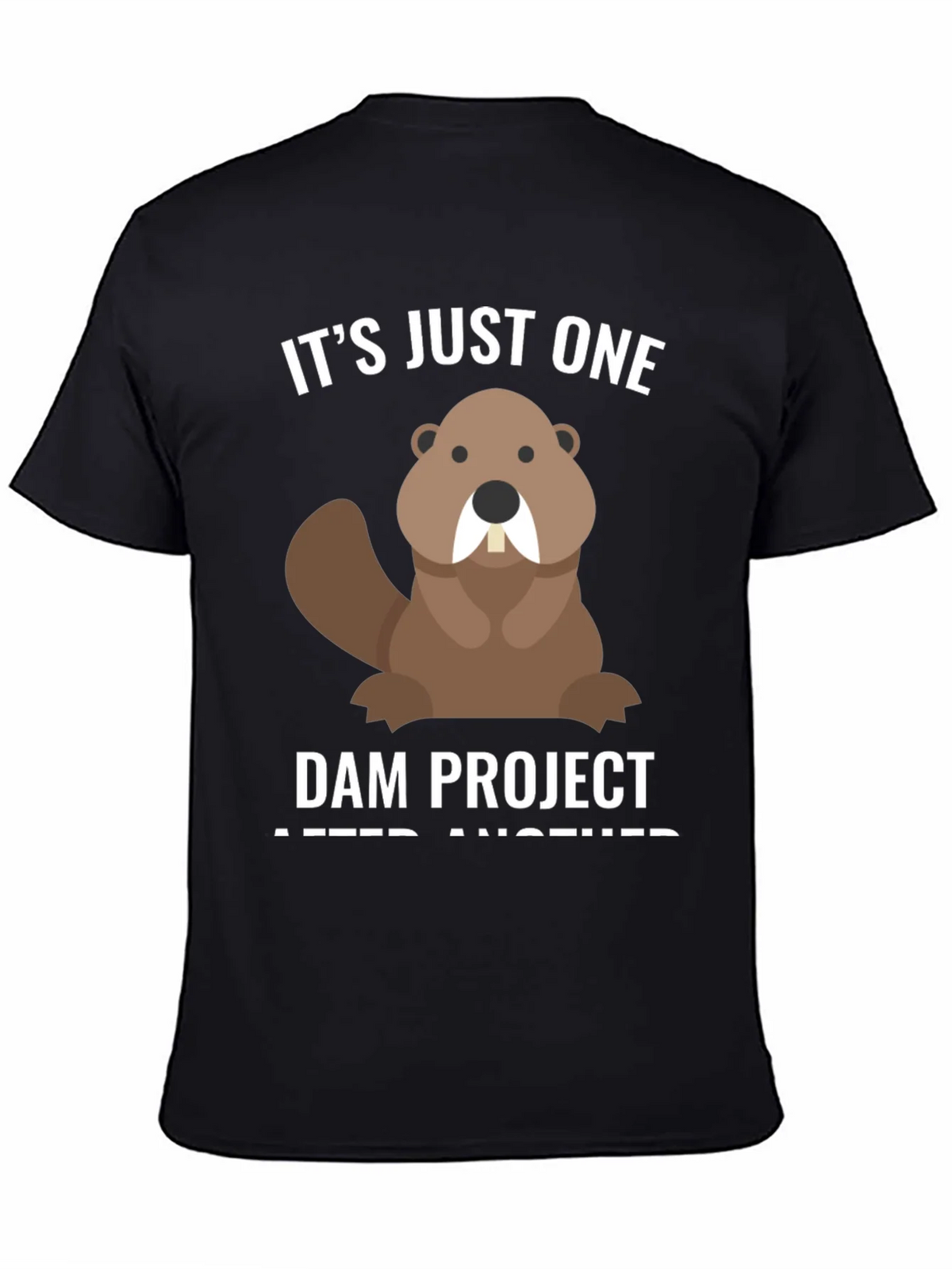 Funny Beaver T-Shirt - Dam Project Tee