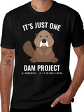 Funny Beaver T-Shirt - Dam Project Tee