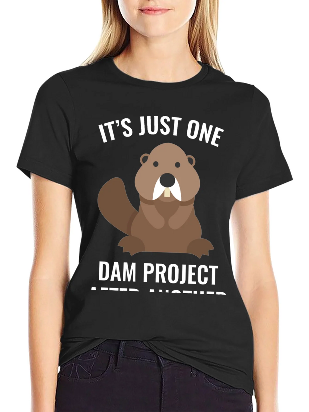 Funny Beaver T-Shirt - Dam Project Tee