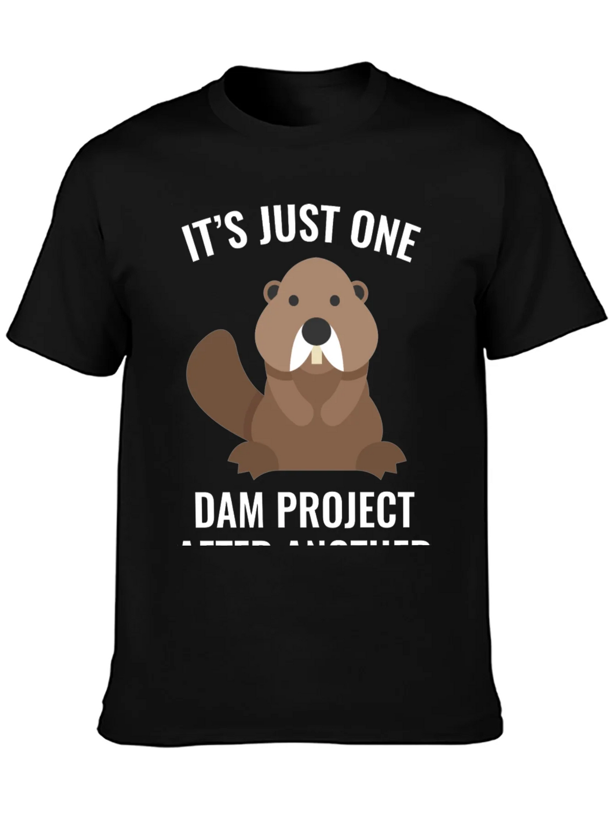 Funny Beaver T-Shirt - Dam Project Tee