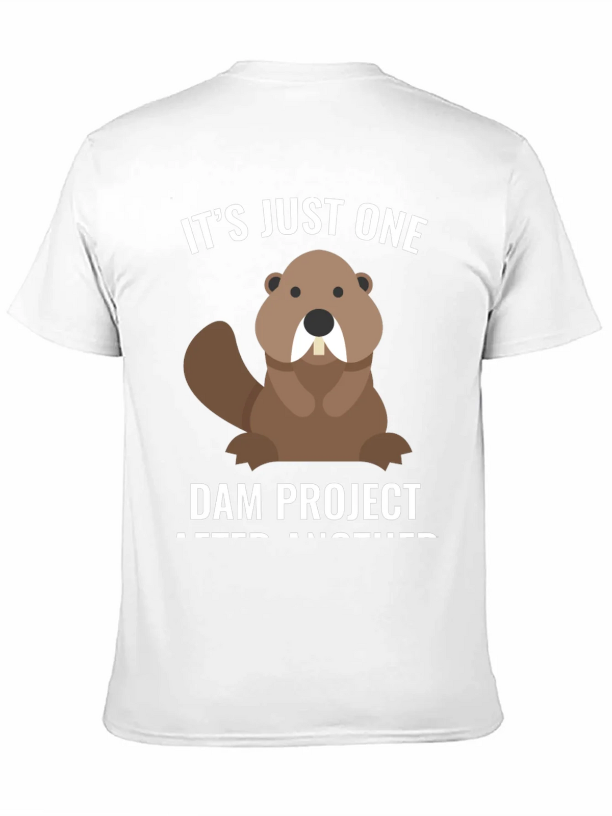 Funny Beaver T-Shirt - Dam Project Tee