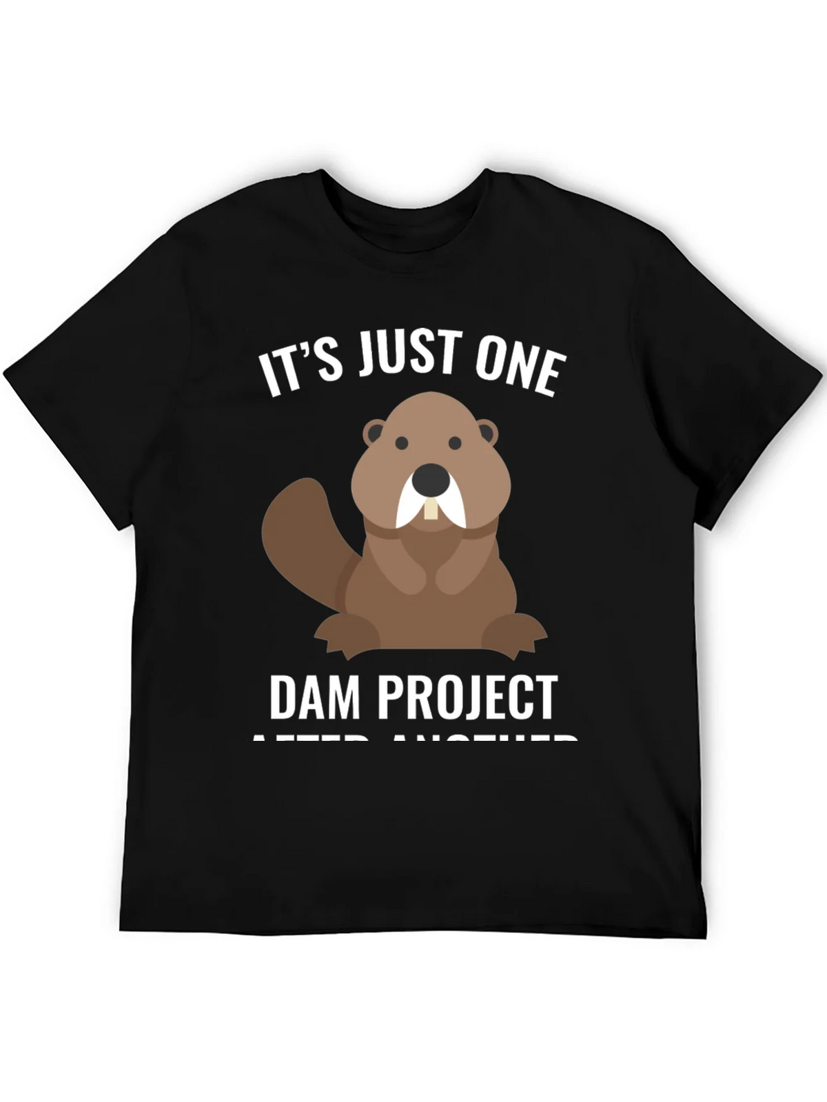 Funny Beaver T-Shirt - Dam Project Tee