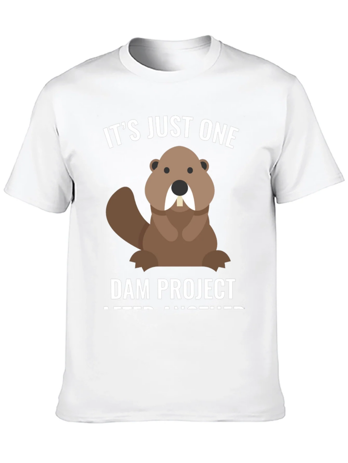 Funny Beaver T-Shirt - Dam Project Tee