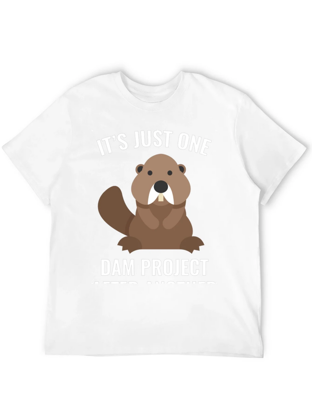 Funny Beaver T-Shirt - Dam Project Tee