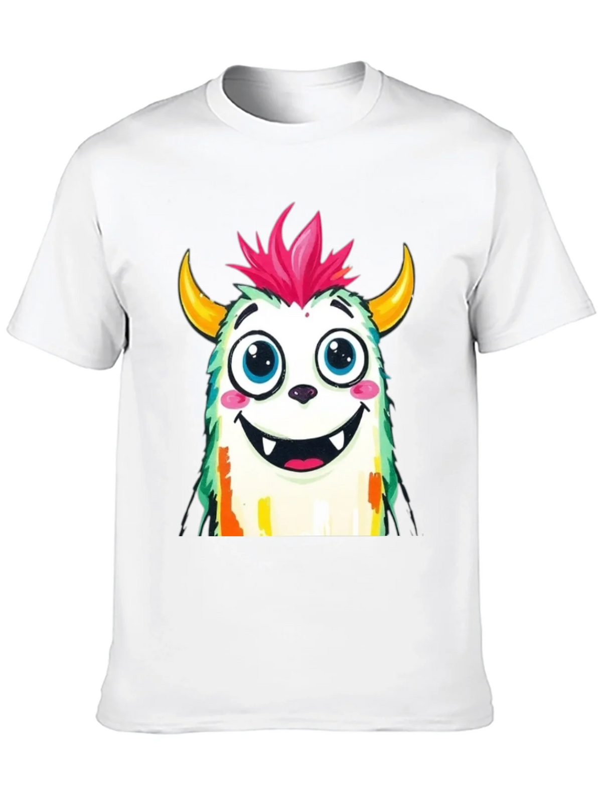 Monster Graphic T-Shirt - Fun Cartoon Tee