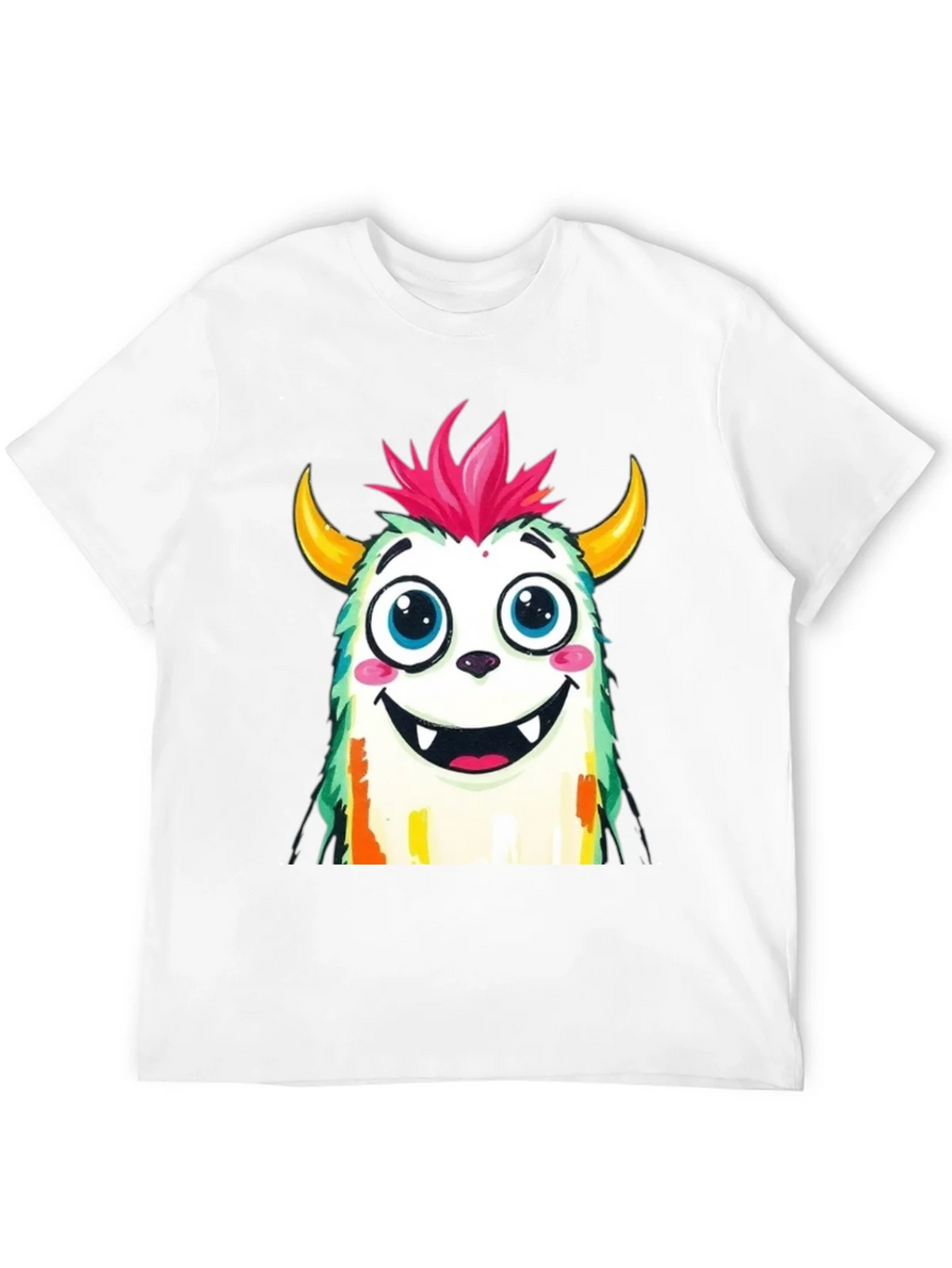 Monster Graphic T-Shirt - Fun Cartoon Tee
