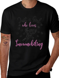 Just A Girl Who Loves Snowmobiling T-Shirt