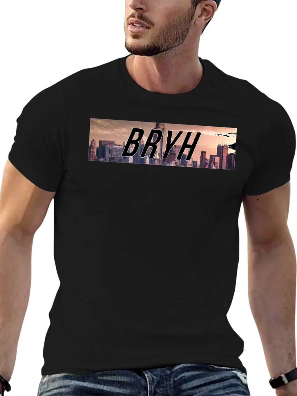 Urban Graphic Tee - Cityscape BRYH Print