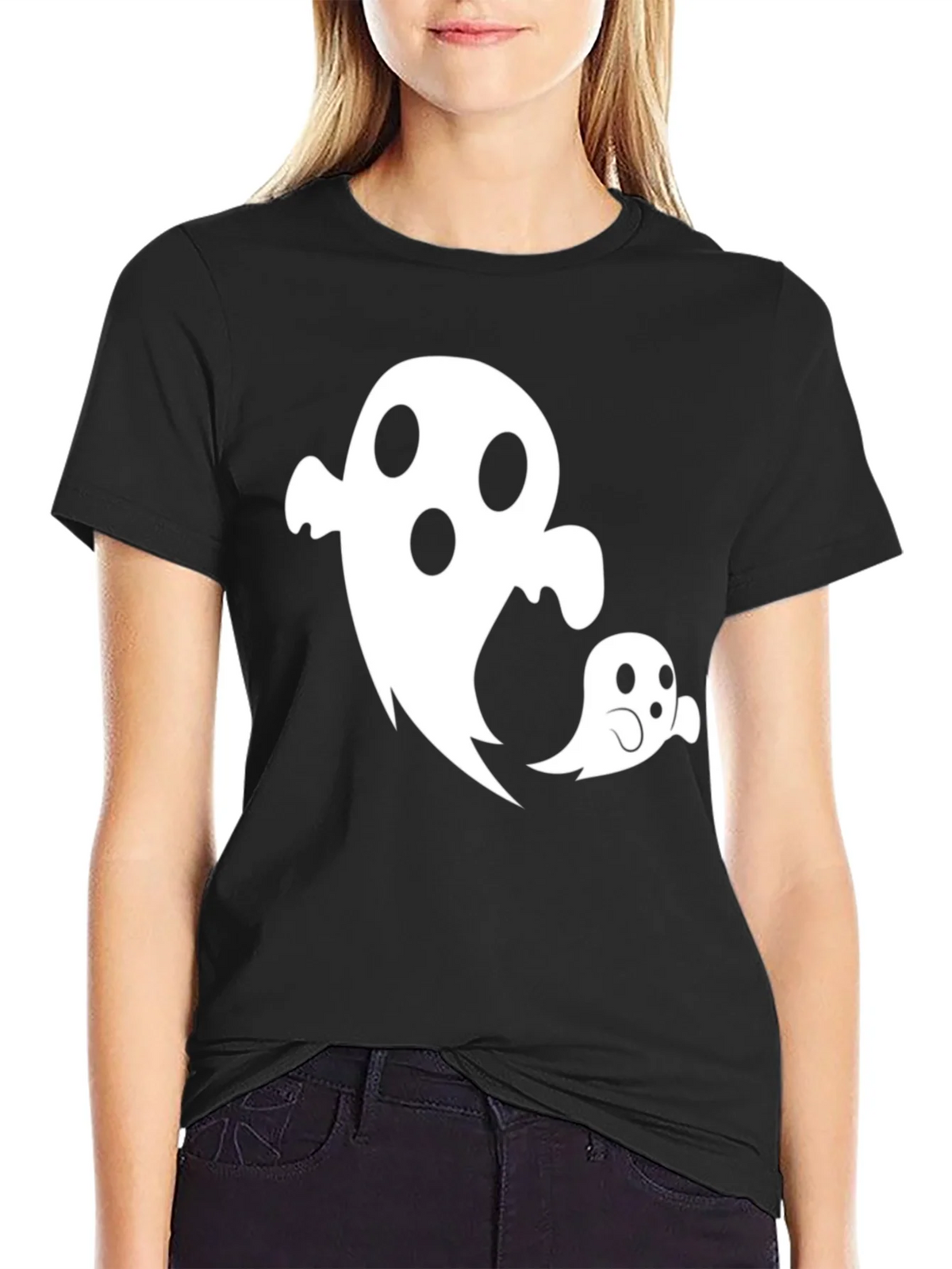 Ghost Family T-Shirt - Halloween Spooky Cute Tee