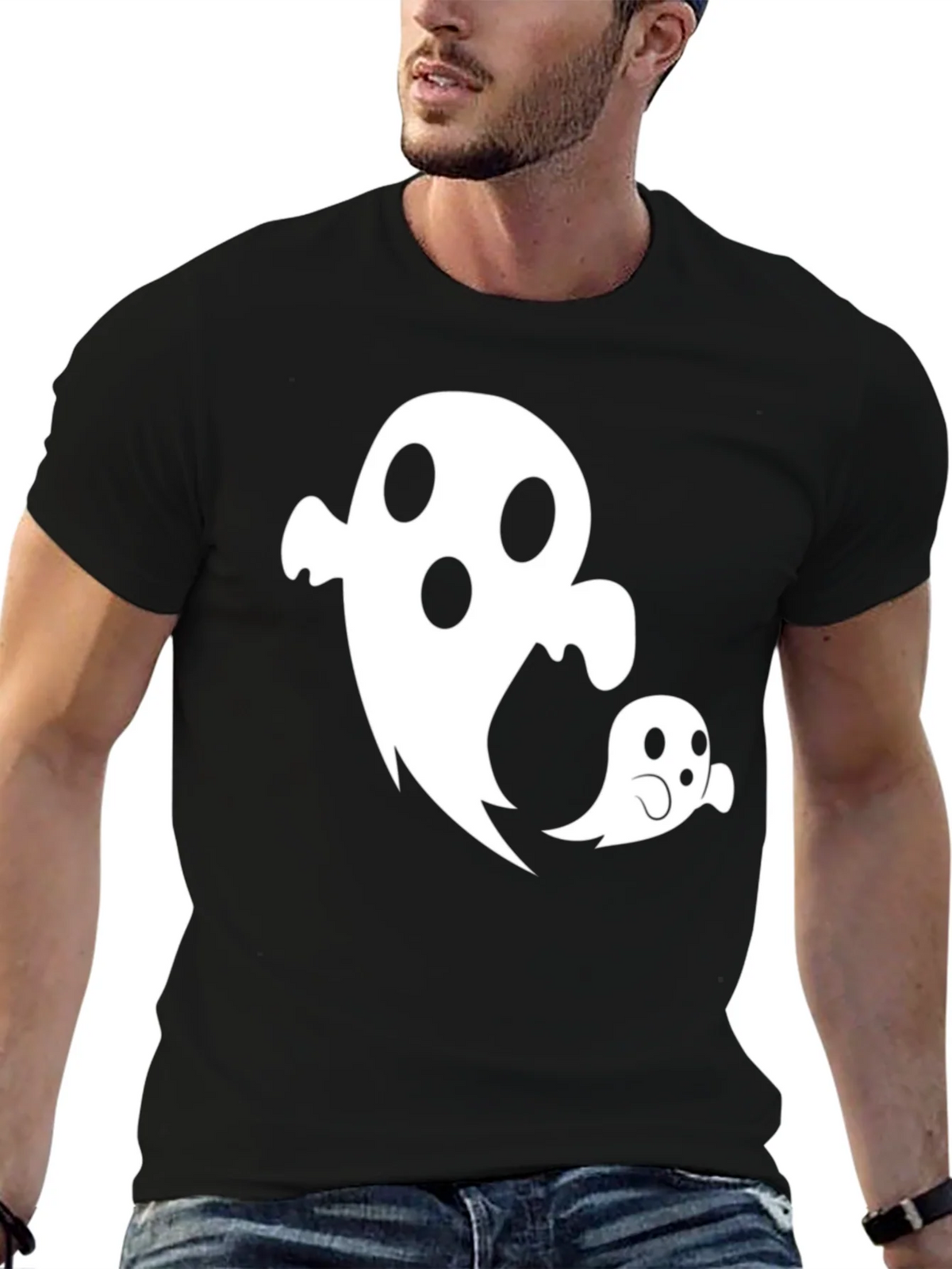Ghost Family T-Shirt - Halloween Spooky Cute Tee