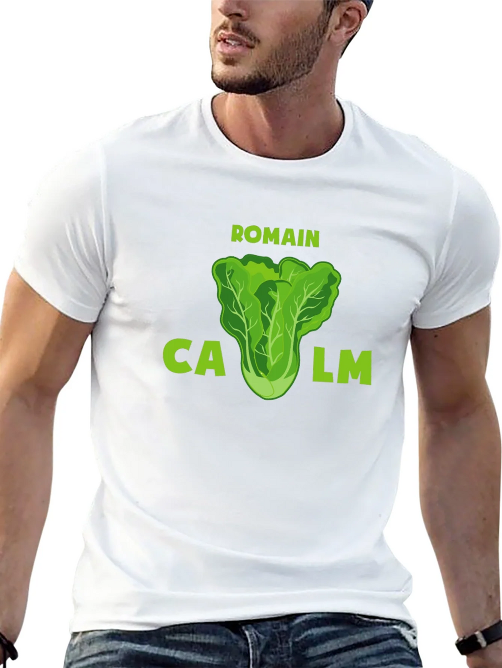 Romaine Calm Funny Lettuce T-Shirt