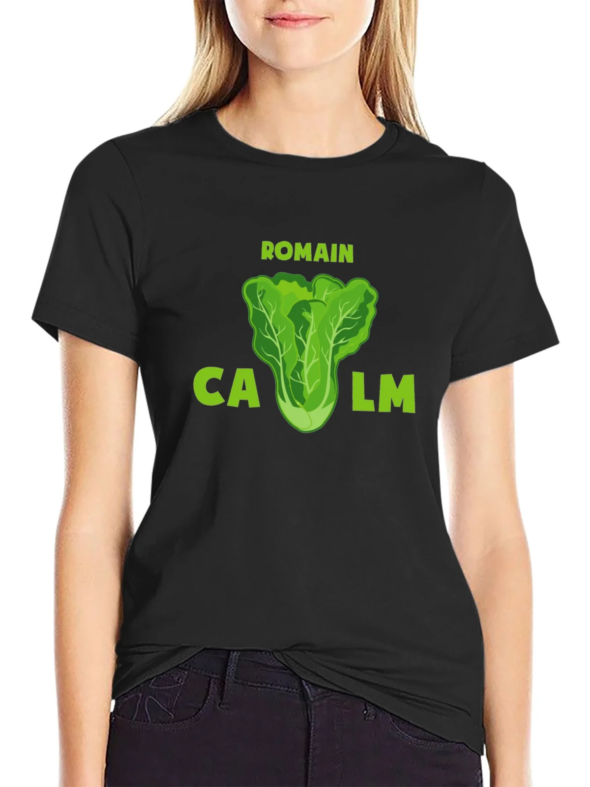 Romaine Calm Funny Lettuce T-Shirt