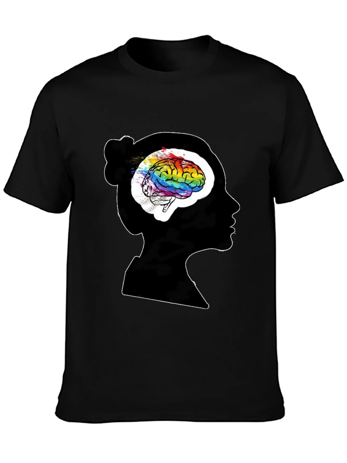 Brain Art T-Shirt - Artistic Mind Tee