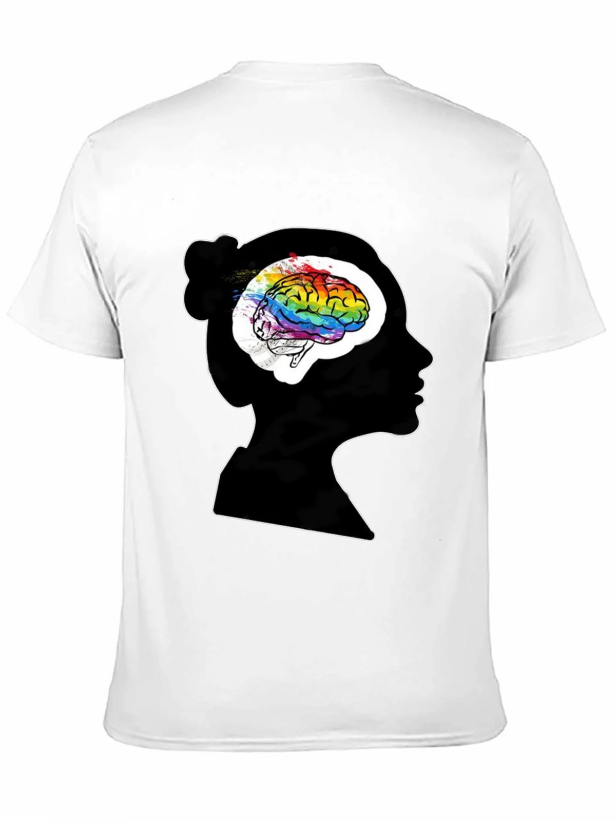Brain Art T-Shirt - Artistic Mind Tee