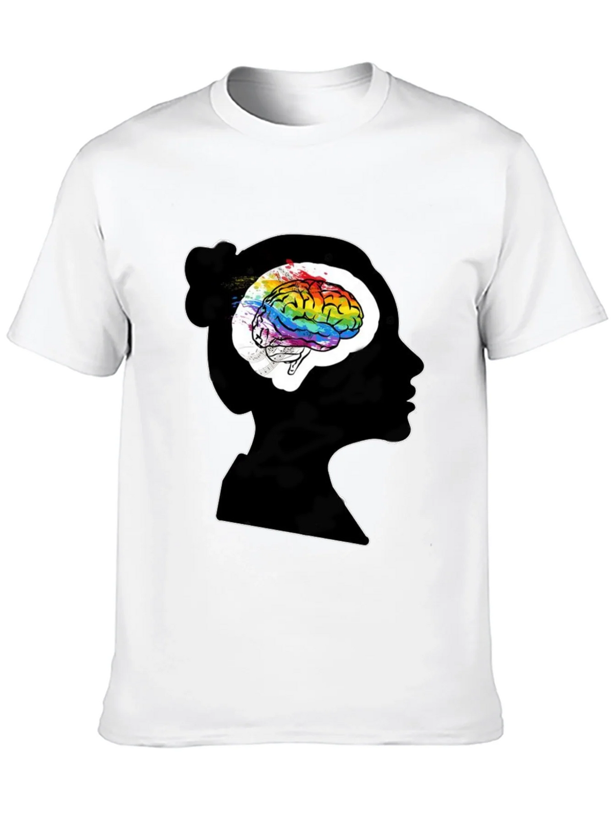 Brain Art T-Shirt - Artistic Mind Tee