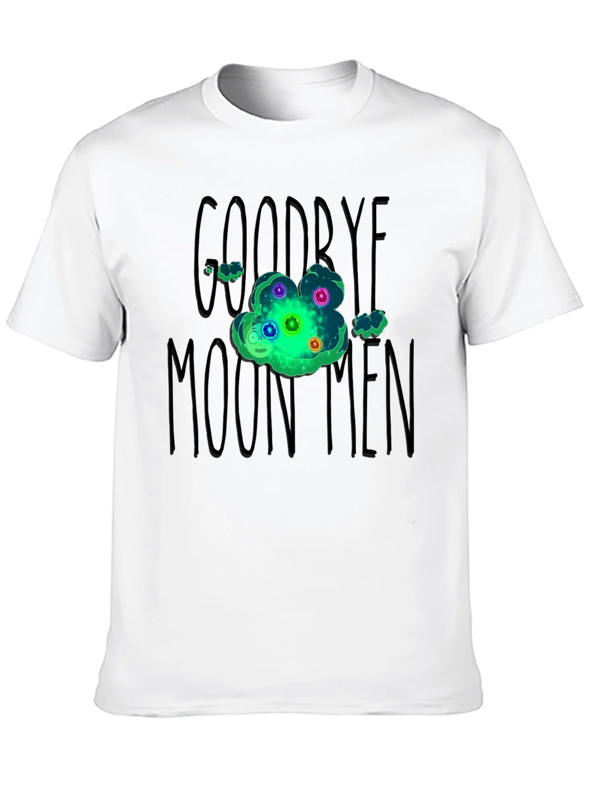 Goodbye Moonmen Rick and Morty Graphic T-Shirt