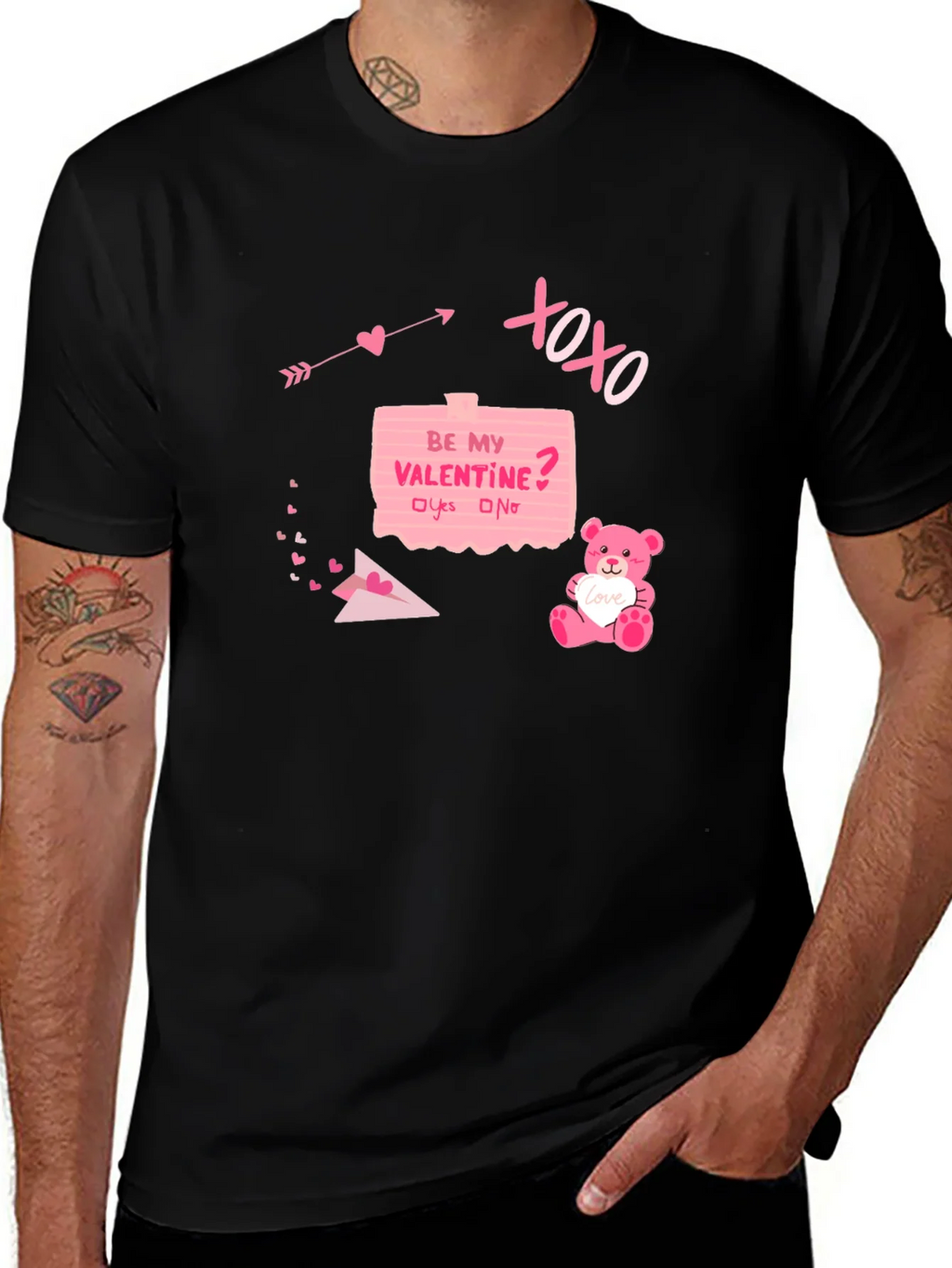 Be My Valentine T-Shirt Valentines Day Love Tee