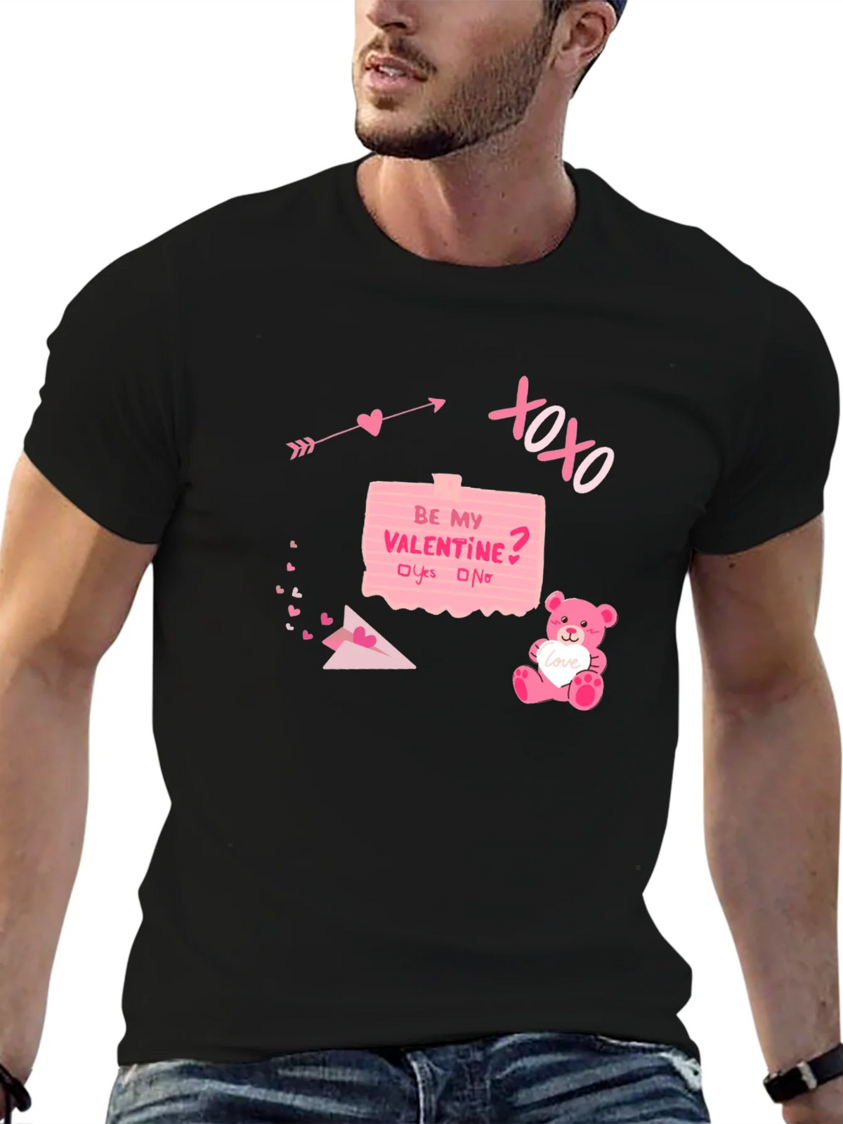 Be My Valentine T-Shirt Valentines Day Love Tee
