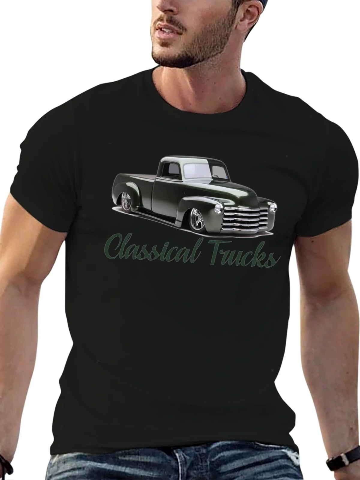 Classical Truck T-Shirt - Vintage Automotive Style