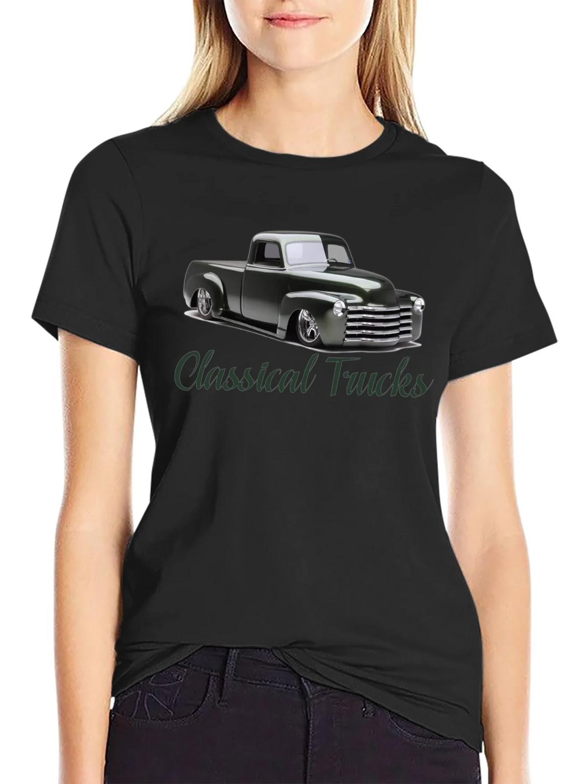 Classical Truck T-Shirt - Vintage Automotive Style