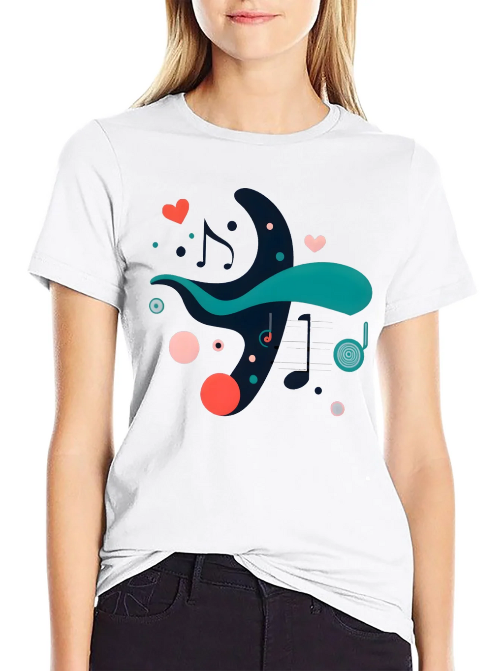 Abstract Music Lover Tee