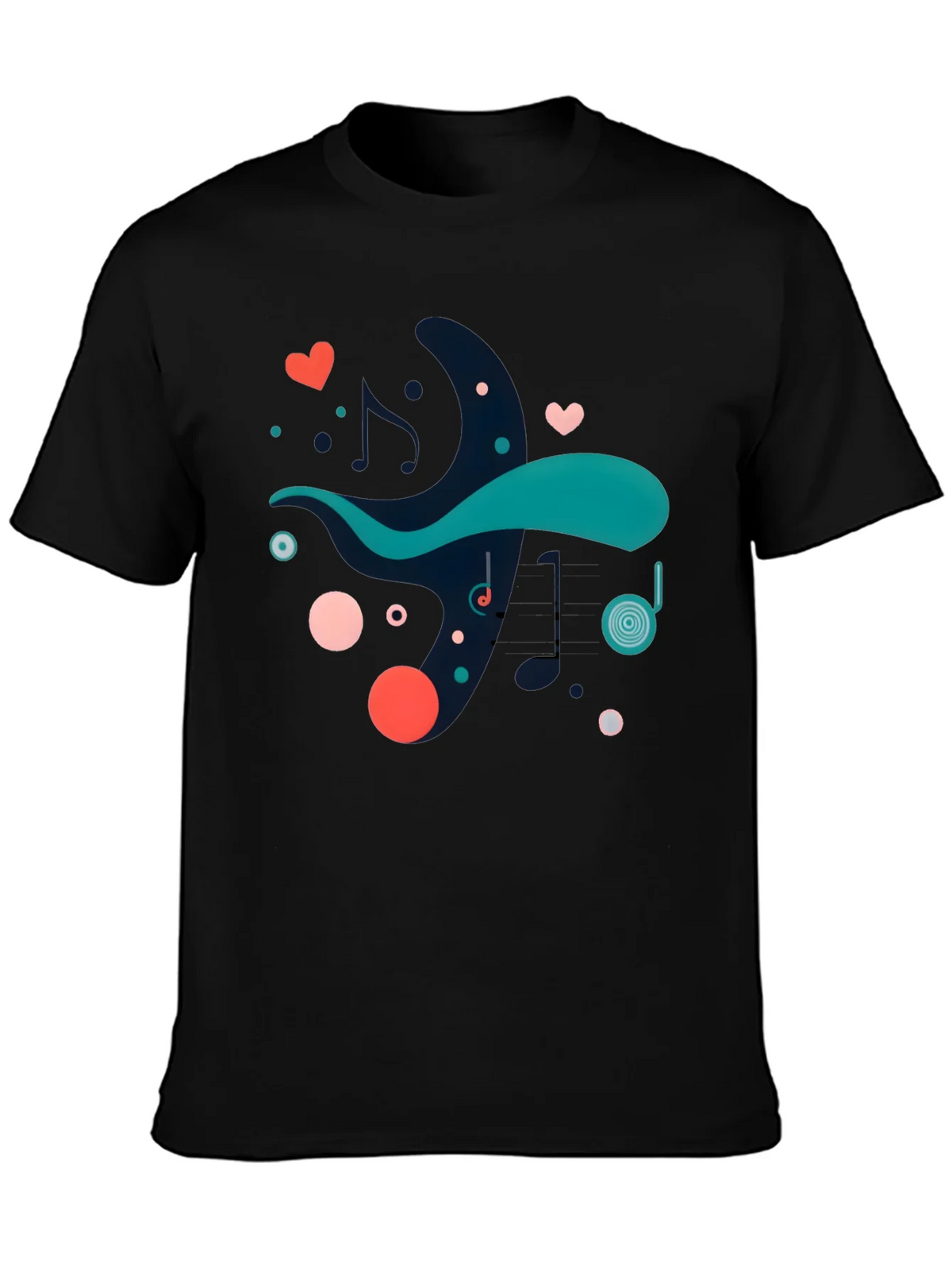 Abstract Music Lover Tee