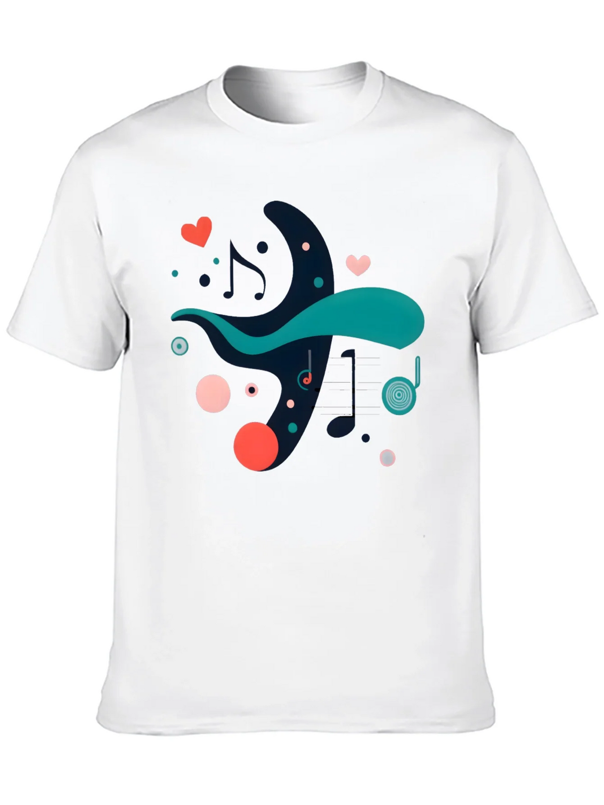 Abstract Music Lover Tee