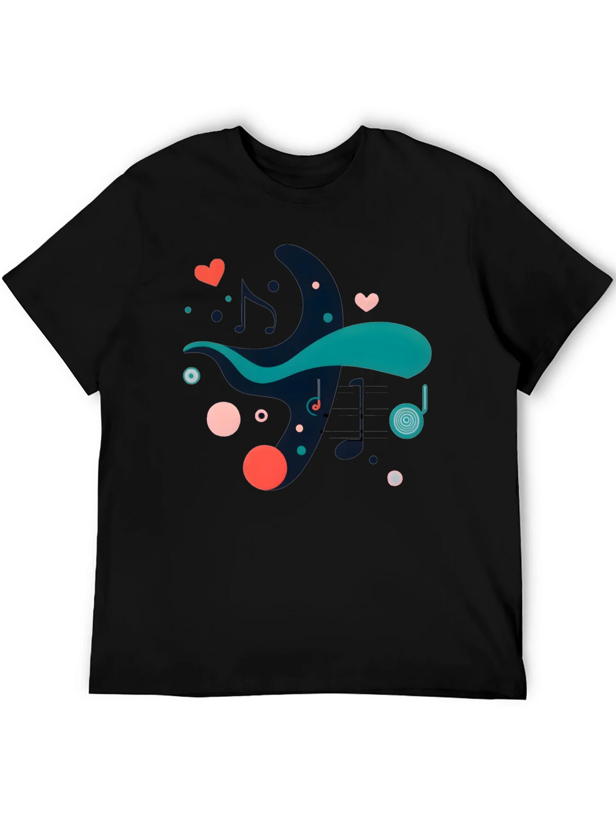 Abstract Music Lover Tee