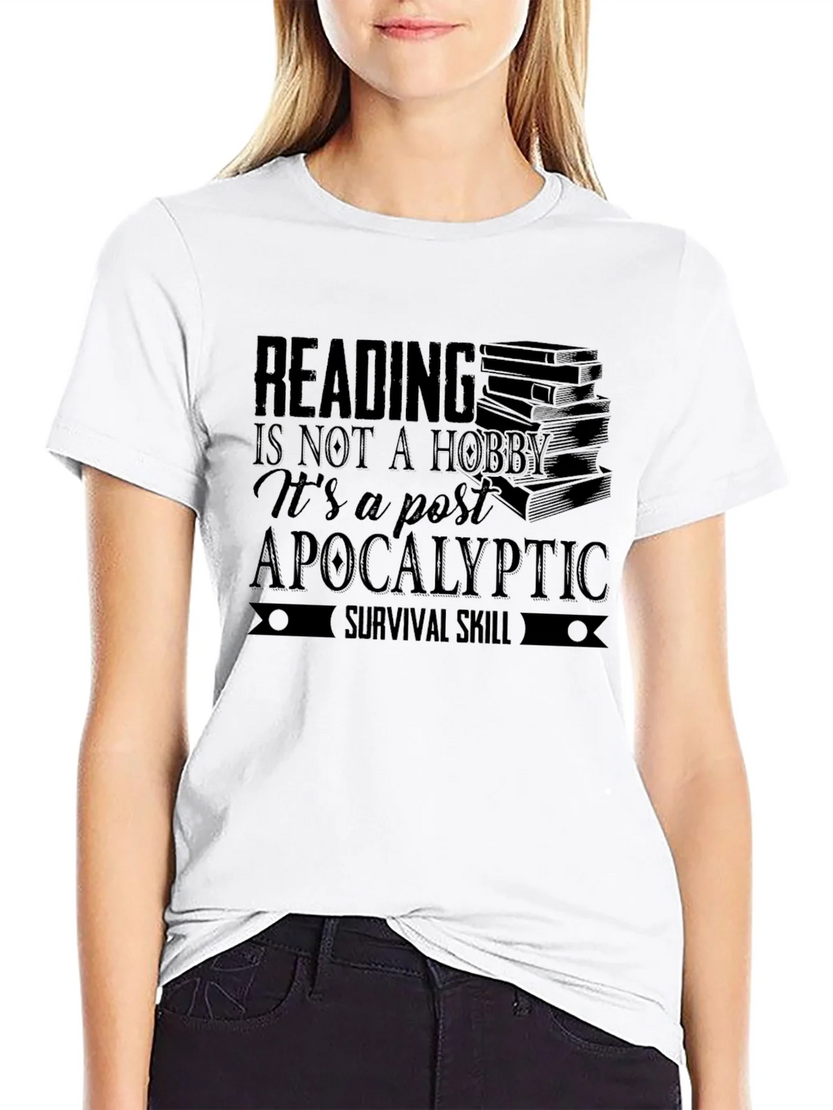 Reading is Survival Skill T-Shirt