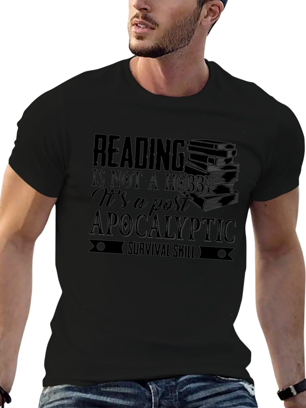 Reading is Survival Skill T-Shirt