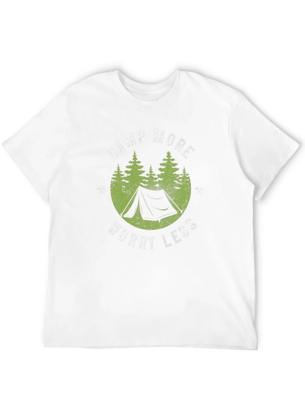 Camp More Worry Less Graphic Tee