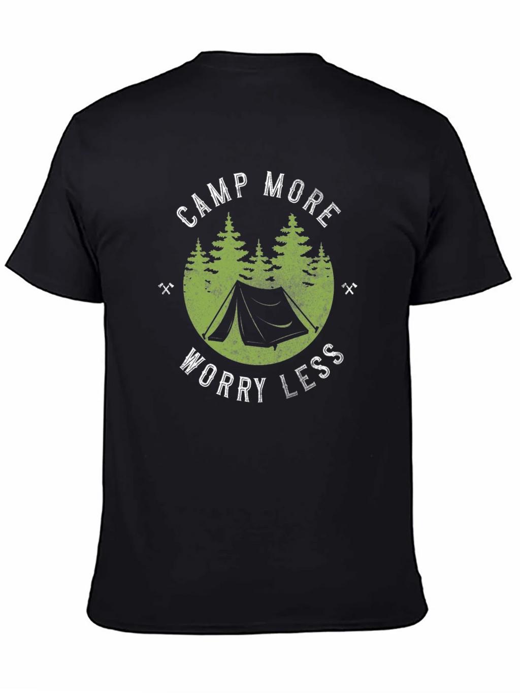 Camp More Worry Less Graphic Tee