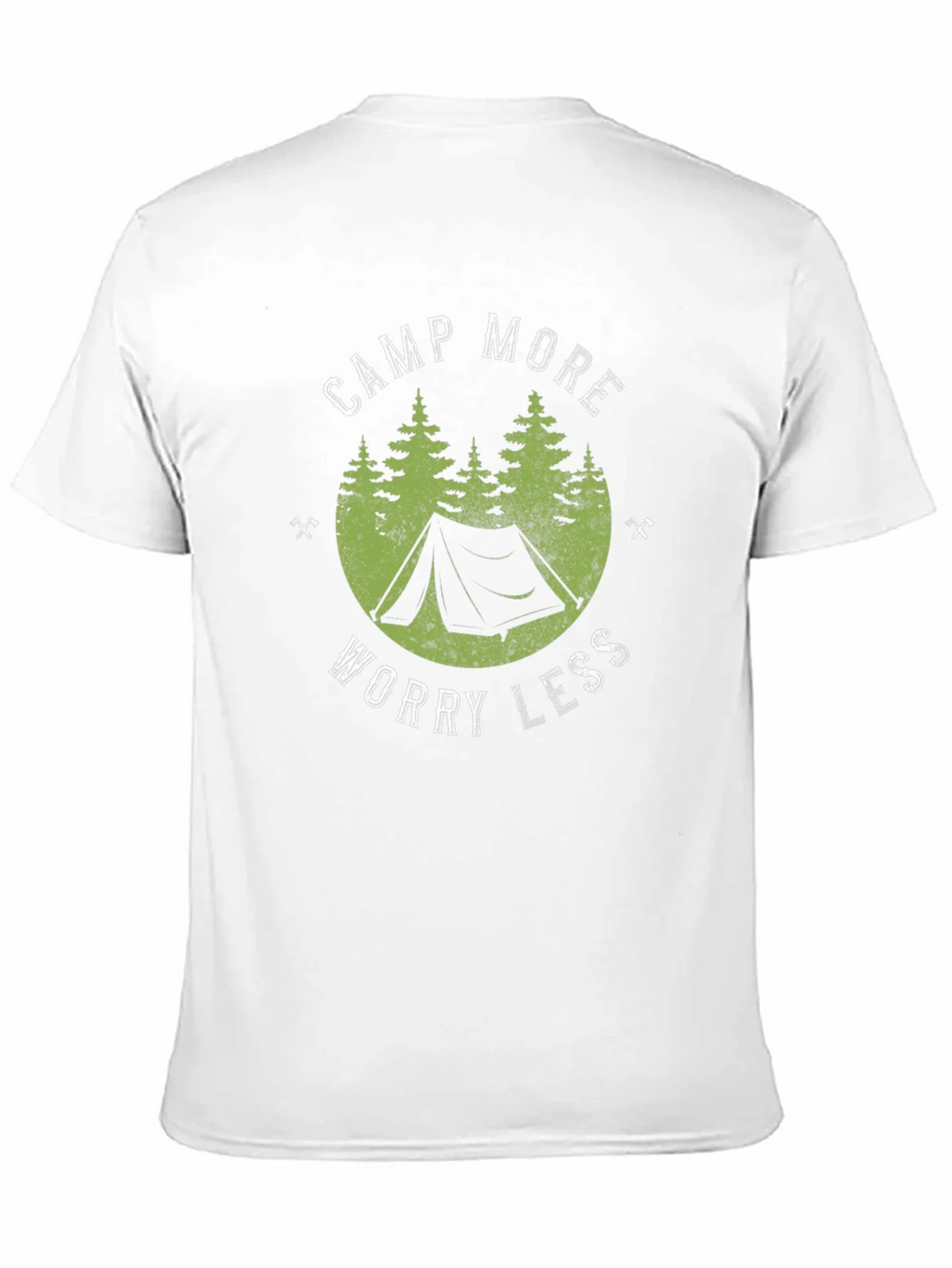 Camp More Worry Less Graphic Tee
